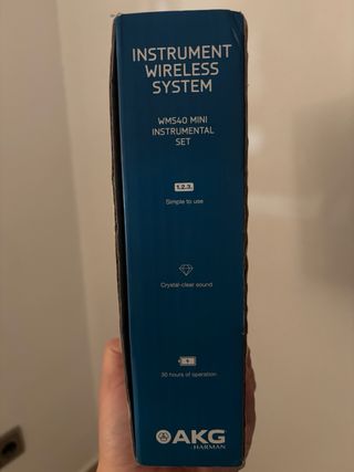 AKG WMS40 Mini Sistema Inalámbrico Instrumental