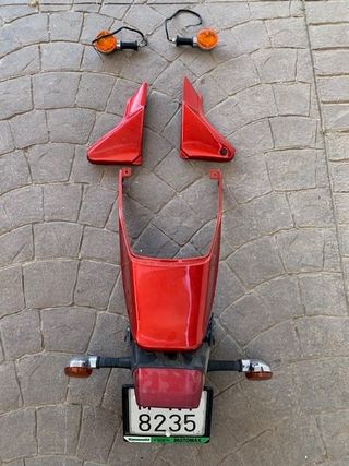 Moto Kawasaki Zephyr 550 Roja 1992