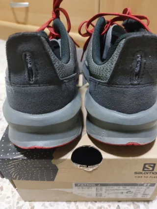 Zapatillas senderismo Salomon talla 38