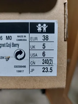 Zapatillas senderismo Salomon talla 38