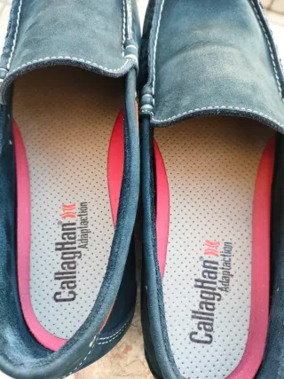 Zapatos náuticos Callaghan azul y marrón