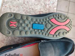 Zapatos náuticos Callaghan azul y marrón