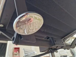 Vitra EA117 Sedia Ufficio Pelle Nera