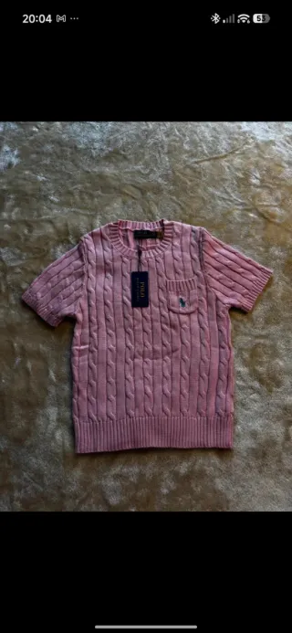Jersey Polo Ralph Lauren Rosa Talla M