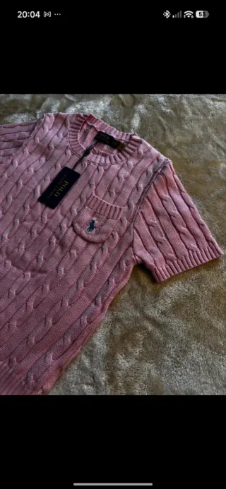 Jersey Polo Ralph Lauren Rosa Talla M