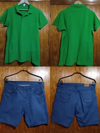 Bermudas CRZ y polo Roly 2x6€