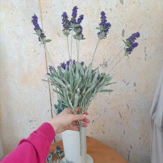 Mazzo Lavanda Artificiale 50cm