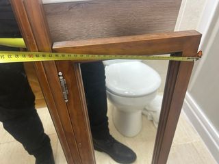 Espejo Baño Madera 100x60cm