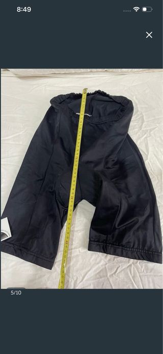 Culotte corto talla M NUEVO cm coolmax , ciclismo