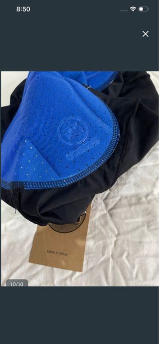 Culotte corto talla M NUEVO cm coolmax , ciclismo