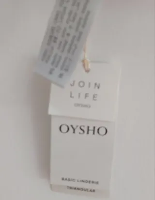 Nuevo OYSHO Sujetador triangular T 80B