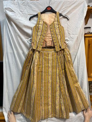 Traje huertana fallera niña