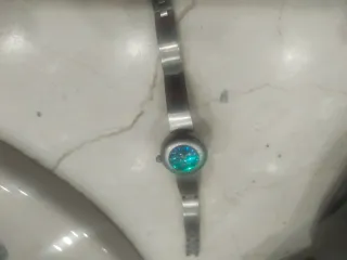 Reloj Fossil Mujer Esfera Verde Plata