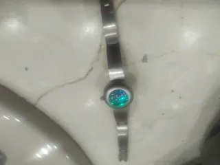 Reloj Fossil Mujer Esfera Verde Plata