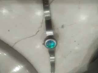 Reloj Fossil Mujer Esfera Verde Plata