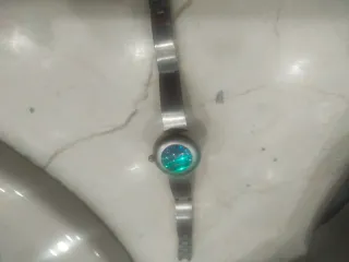 Reloj Fossil Mujer Esfera Verde Plata