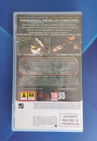 Juego PSP God of War: Ghost of Sparta