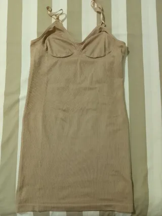 Traje de flamenca blanco roto