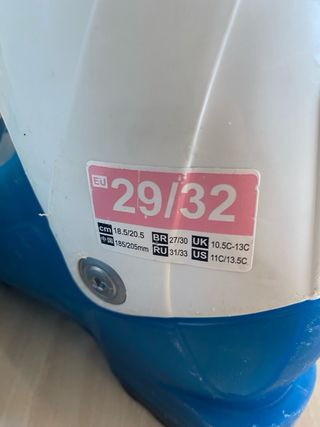 Botas de esquí Decathlon Talla 29-32