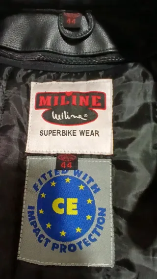 Chaqueta de moto Miline mujer negra
