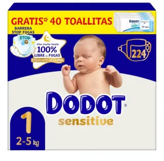Dodot Pañales Talla 1 (2-5 kg) - 224 uds