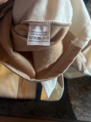 Chaqueta con capucha mujer beige y marrón