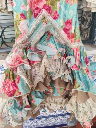 Traje de Gitana Niña Maty Garcia Talla Única