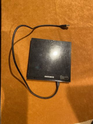 Lector CD/DVD Samsung Portátil USB Negro