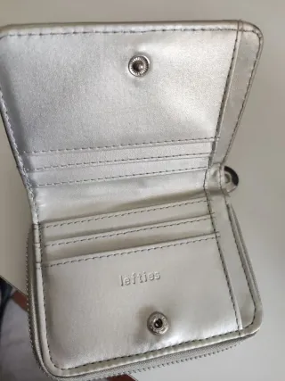 Cartera Desigual floral gris( la plateada regalo)