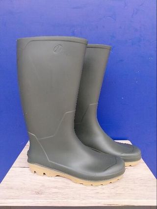 Botas Agua Katiuskas Solognac Land 100 Hombre Verde