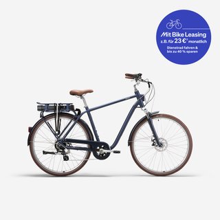 Bicicleta eléctrica urbana Ebike cuadro alto Elops 900