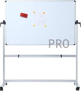 Pizarra blanca grande móvil magnética - Vizpro