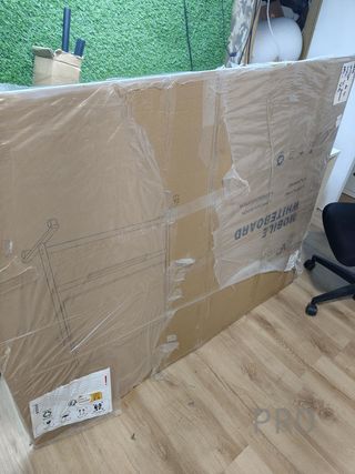 Pizarra blanca grande móvil magnética - Vizpro