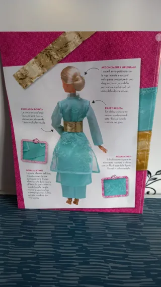 Vestito Barbie Cina Moda nel Mondo