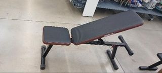 Banco de pesas y abdominales inclinable plegable Decathlon