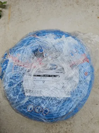Cavo elettrico blu 6mm² - 100m