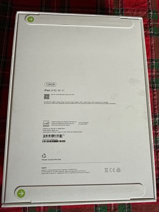 iPad 11ª Gen 128GB Plata Nuevo Sellado