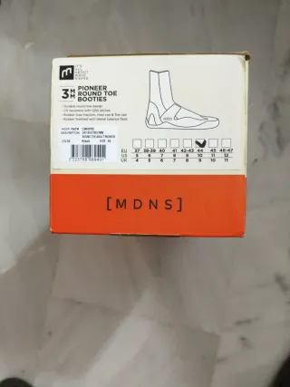 Escarpines Neopreno Suela Rígida Talla 44