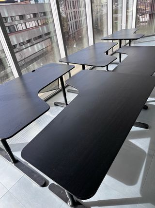 Scrivania ufficio L Nero