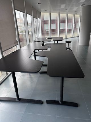 Scrivania ufficio L Nero