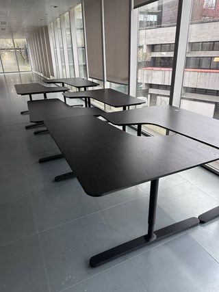 Scrivania ufficio L Nero