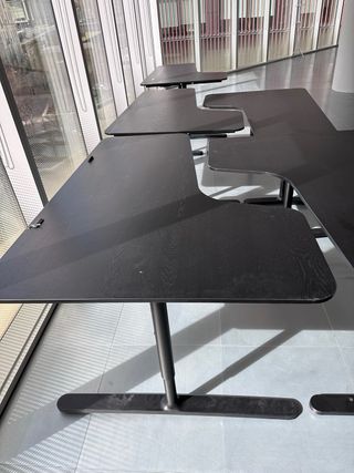 Scrivania ufficio L Nero