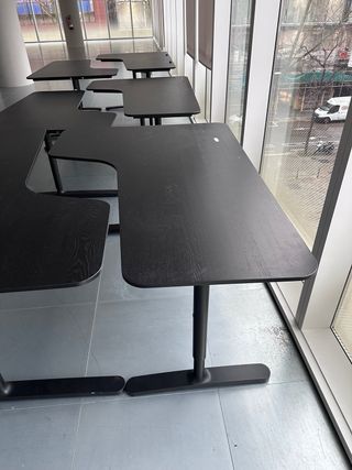 Scrivania ufficio L Nero