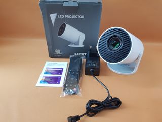 Mini Proyector 4K WiFi 6 BT5.2 Blanco