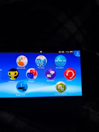 PSVITA OLED Sony Negra