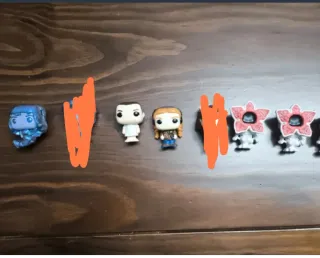 Mini Funkos Stranger Things