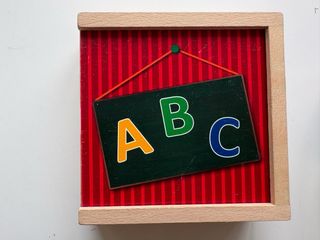 Letras de madera ABC