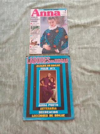 Revistas labores desde años 70