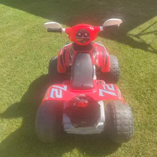 Quad infantil rojo feber 12V