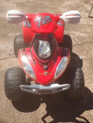 Quad infantil rojo feber 12V